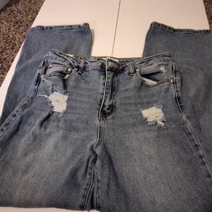 Light Blue, Size 7, Boyfriend Jeans